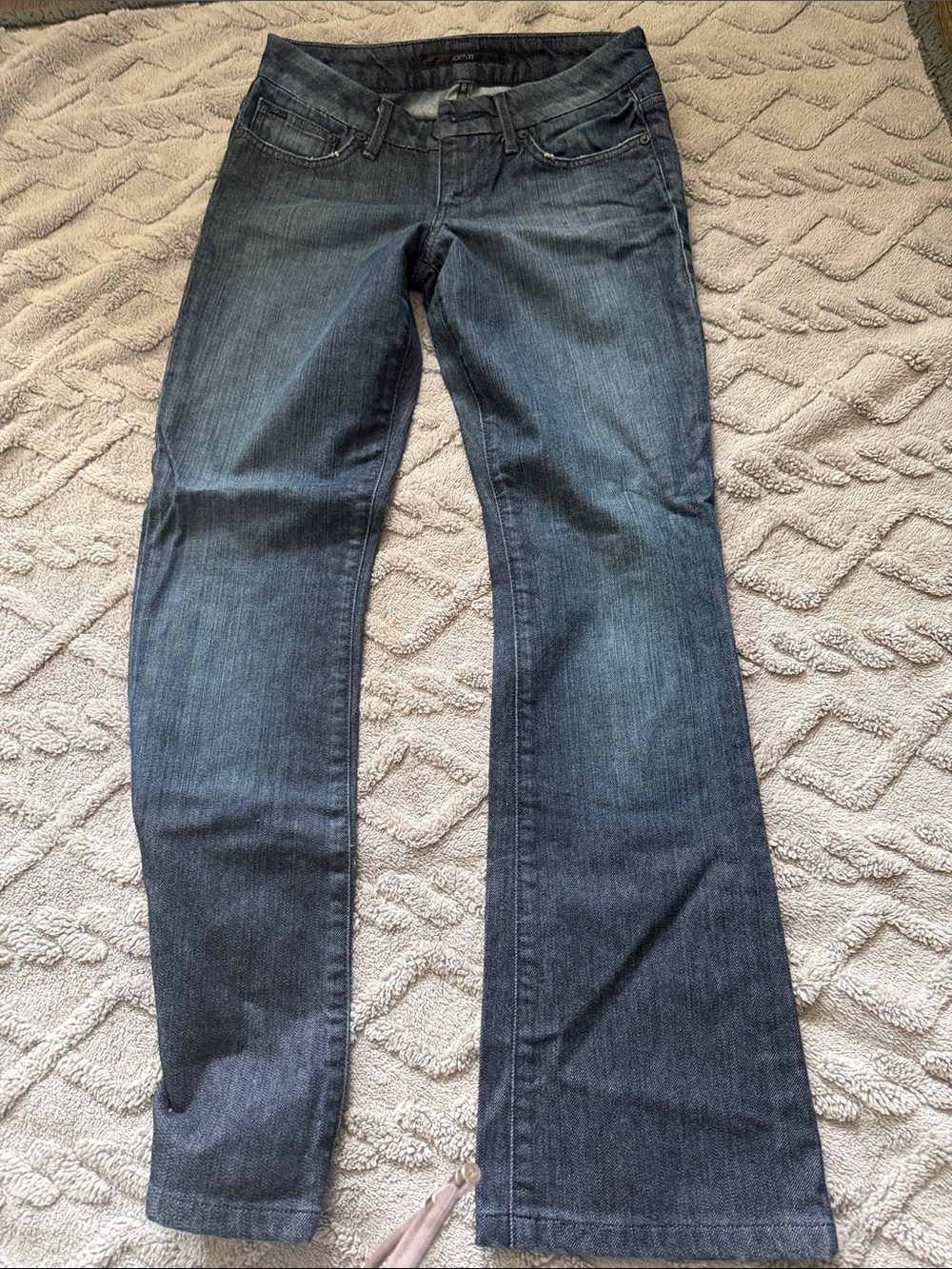 Women's Dark Wash Bootcut Jeans - Blue